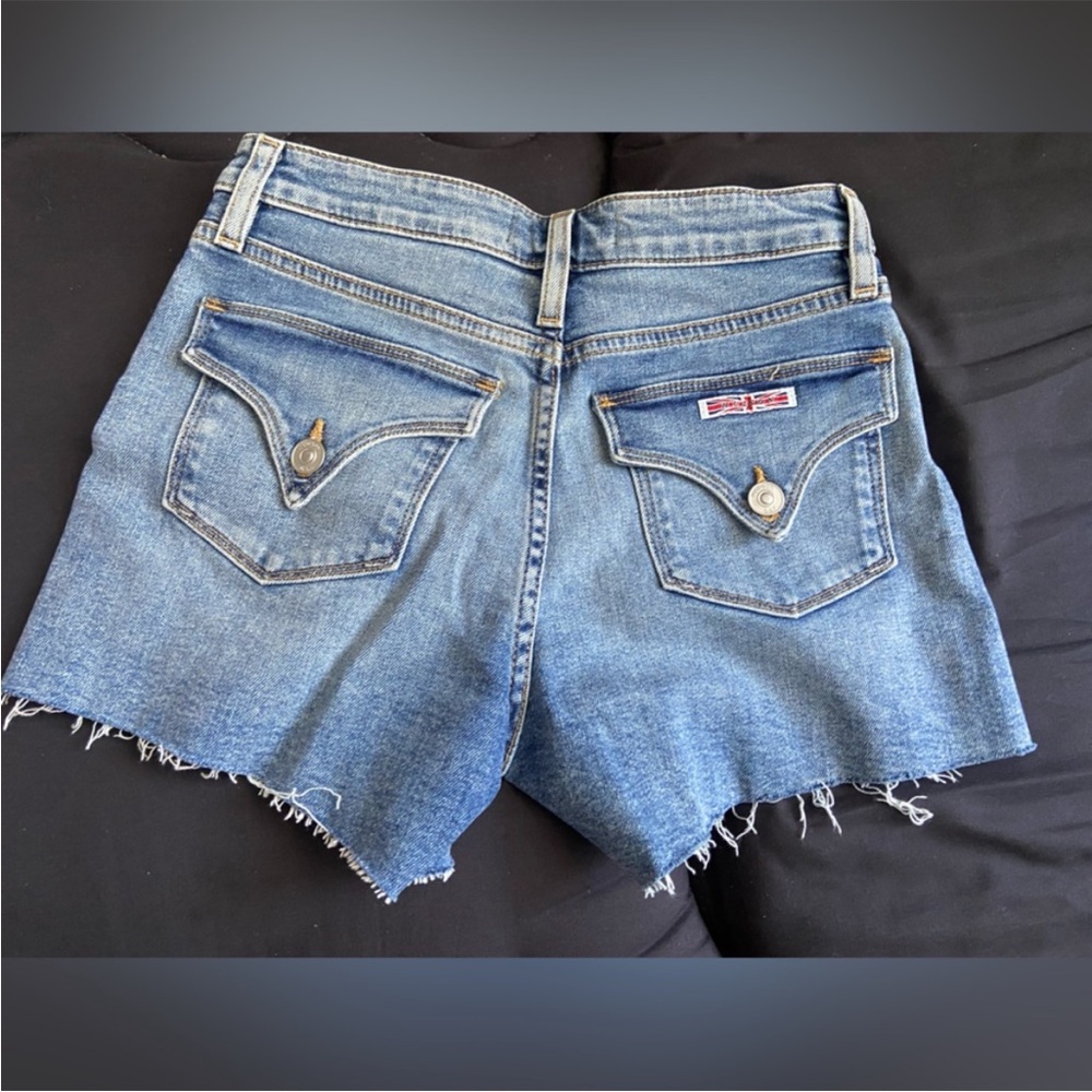 Hudson Jeans Croxley Distressed Jean Shorts 23 - Picture 5 of 8